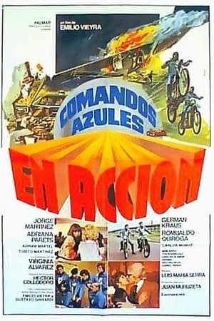 Comandos azules en acción