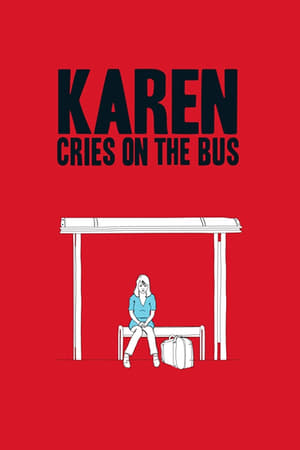 Karen llora en un bus