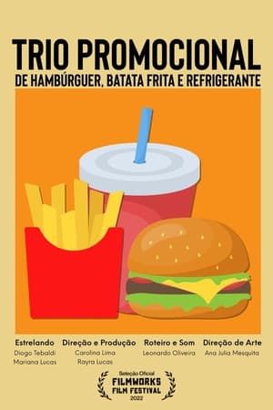 Trio Promocional de Hambúrguer, Batata Frita e Refrigerante