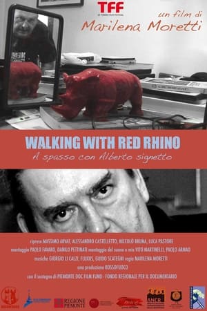 Walking with red rhino - A spasso con Alberto Signetto