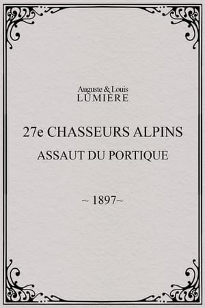 27ème chasseurs alpins : assaut du portique