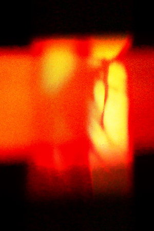dentro de la luz; un fuego