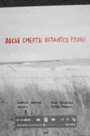 После смерти остаются руины