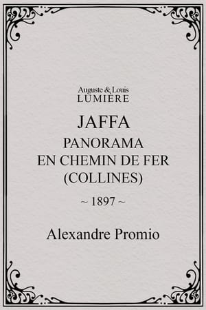 Jaffa : panorama en chemin de fer (collines)