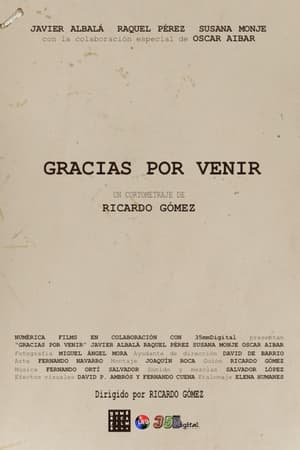 Gracias por venir
