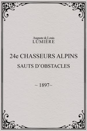 24ème chasseurs alpins : sauts d’obstacles