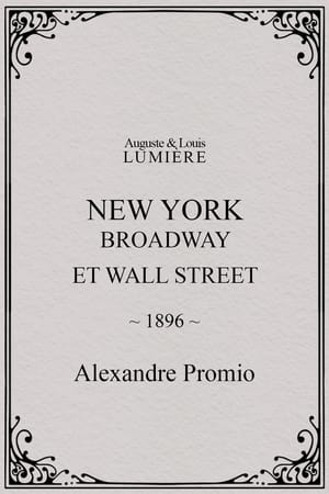 New York, Broadway et Wall Street