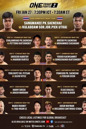 ONE Friday Fights 27: Tapaokaew vs. Harrison