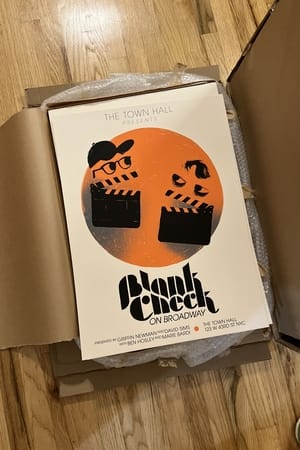 Blank Check On Broadway