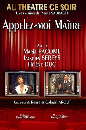 Appelez-moi maître