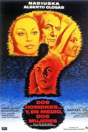 Dos hombres y, en medio, dos mujeres