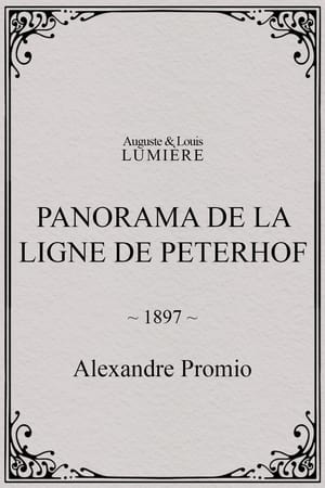 Panorama de la ligne de Peterhof
