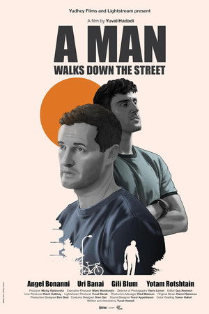 A Man Walks Down the Street