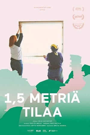 1,5 metriä tilaa
