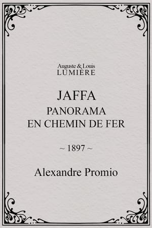 Jaffa : panorama en chemin de fer