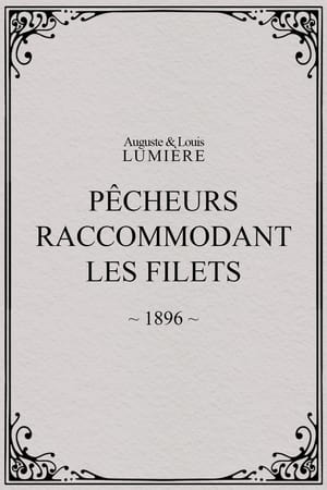 Pêcheurs raccommodant les filets