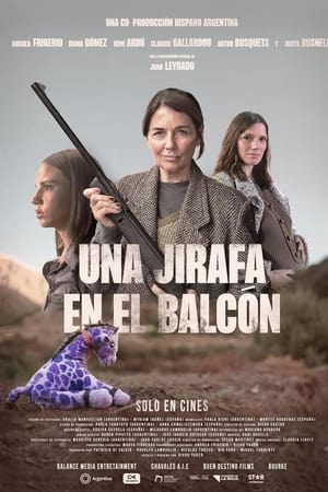 Una jirafa en el balcón