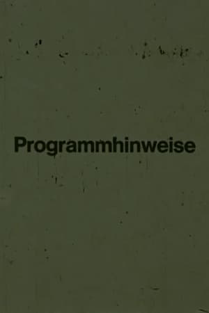 Programmhinweise