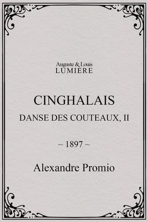Cinghalais : danse des couteaux, II
