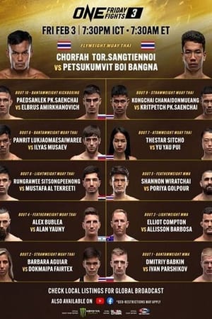 ONE Friday Fights 3: Chorfah vs. Petsukumvit