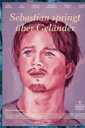Sebastian springt über Geländer