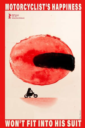 Al motociclista no le cabe la felicidad en el traje