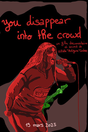 You disappear into the crowd