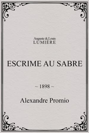 Escrime au sabre