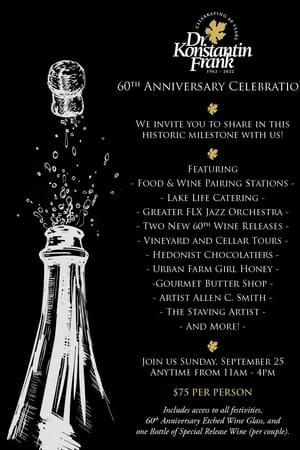 Dr. Konstantin Frank Winery: Celebrating 60 Years of Excellence